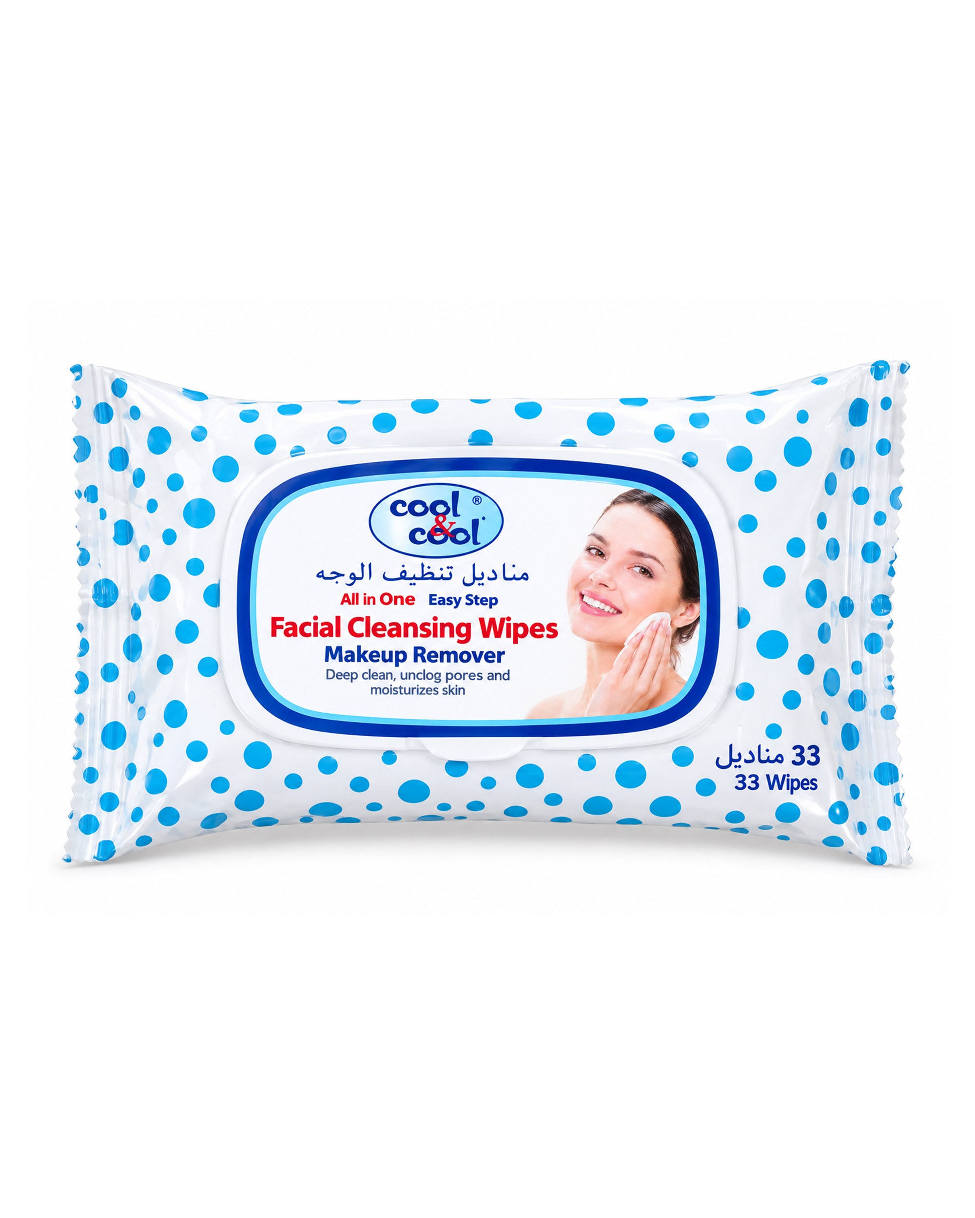 Cool & Cool Make-Up Remover Wipes - 33 Pc, Hair Removal, Cool & Cool, Chase Value