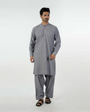 Eminent Men's Kurta Shalwar Suit - Grey, Men's Shalwar Kameez, Eminent, Chase Value