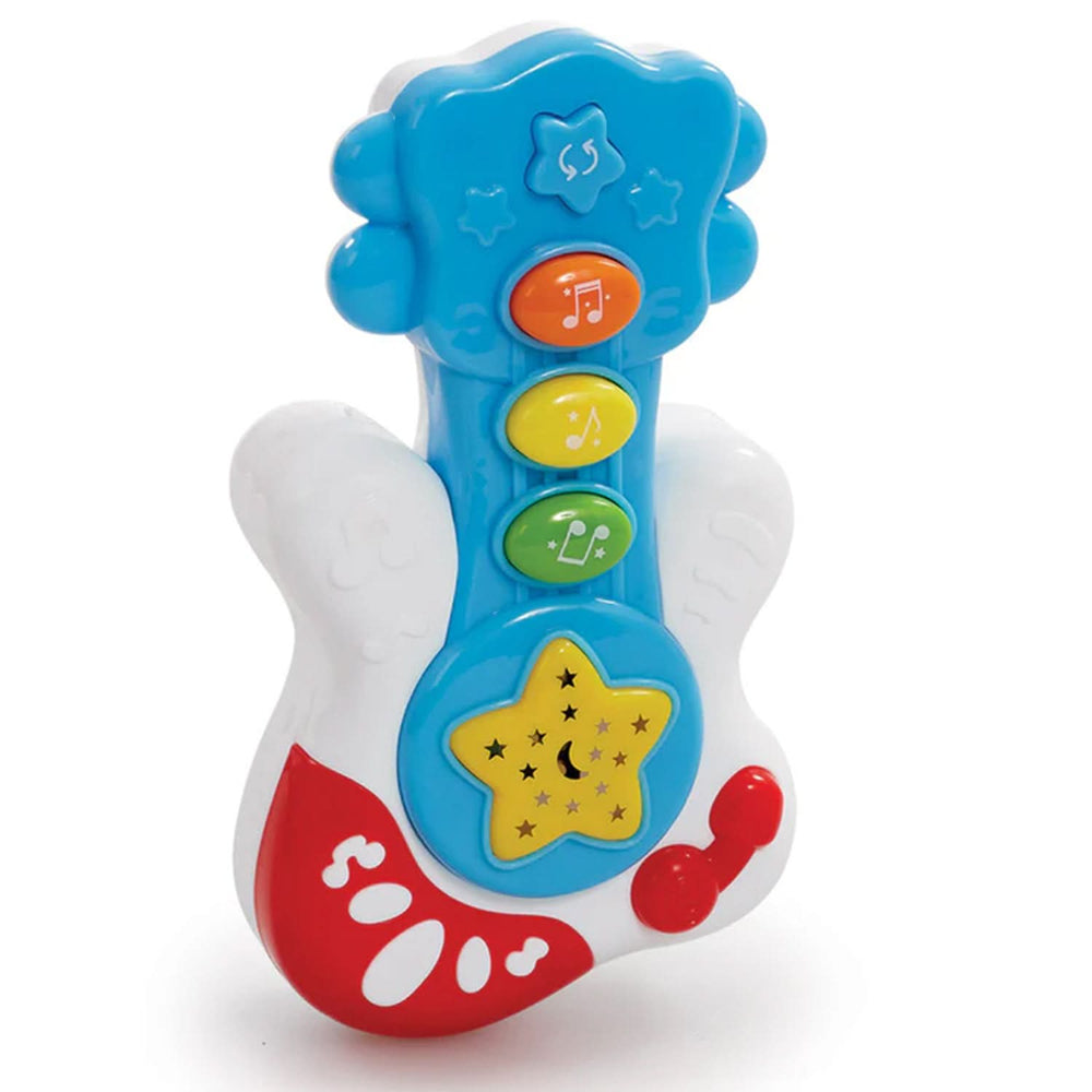 Toy Guitars - Blue & White, Musical Toys, Chase Value, Chase Value