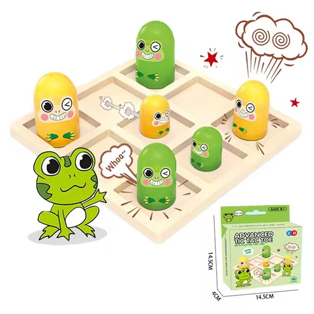 Advanced Tic Tac Toe Game - Green, Educational Toys, Chase Value, Chase Value