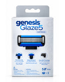 Genesis Glaze 5 Razor Cartridges - 3 Pc