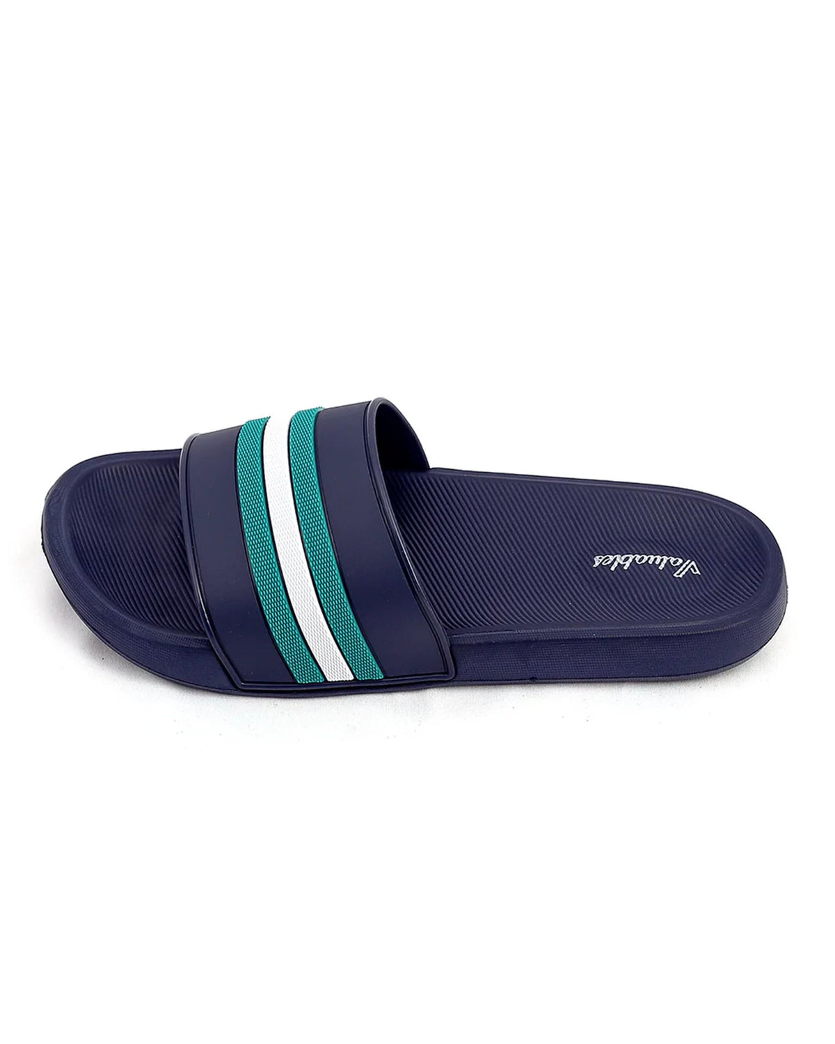 Valuable Open-toe Men's Slider - Navy Blue, Men's Slippers, Chase Value, Chase Value