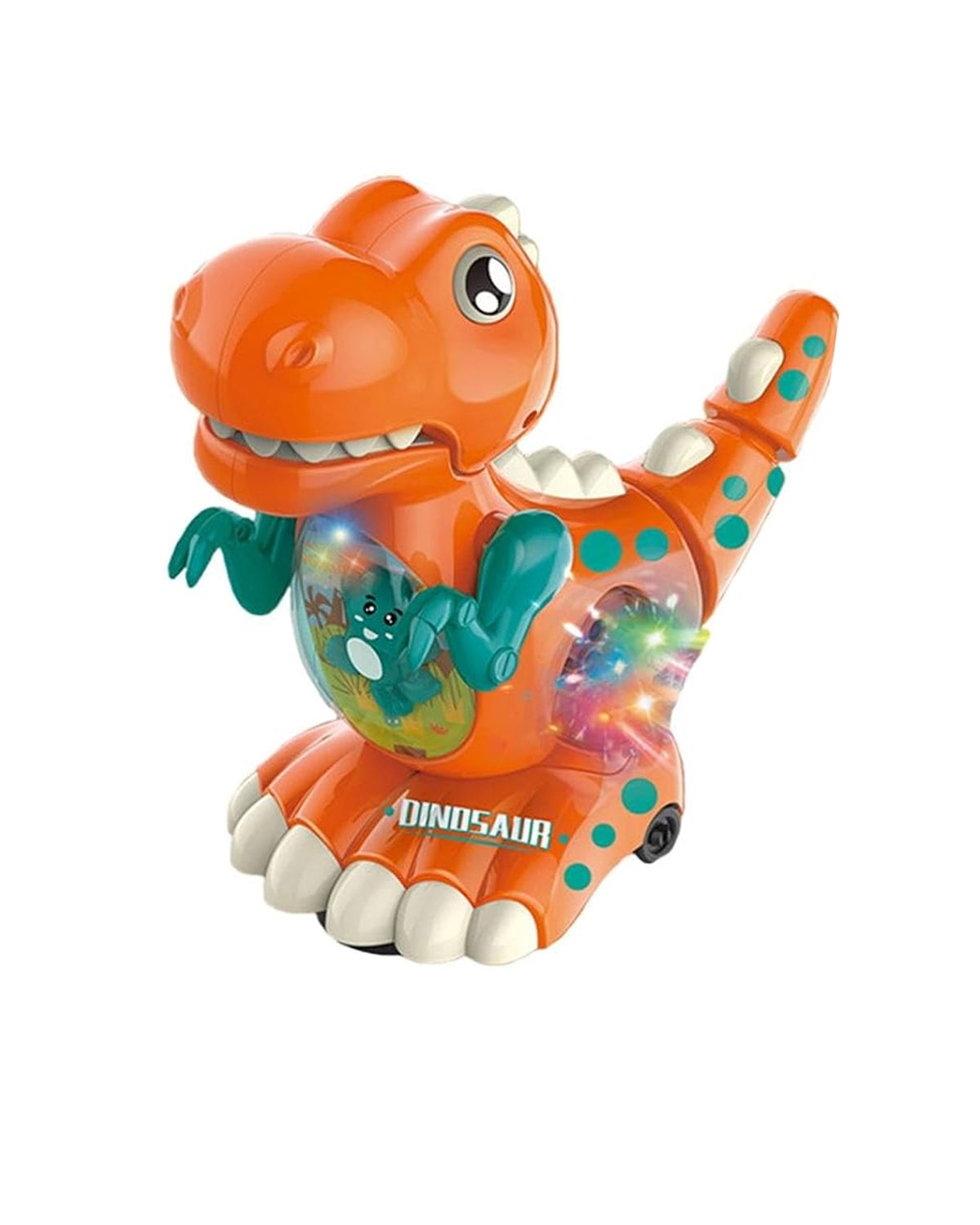 Battery Operated Dinosaur with Light & Music