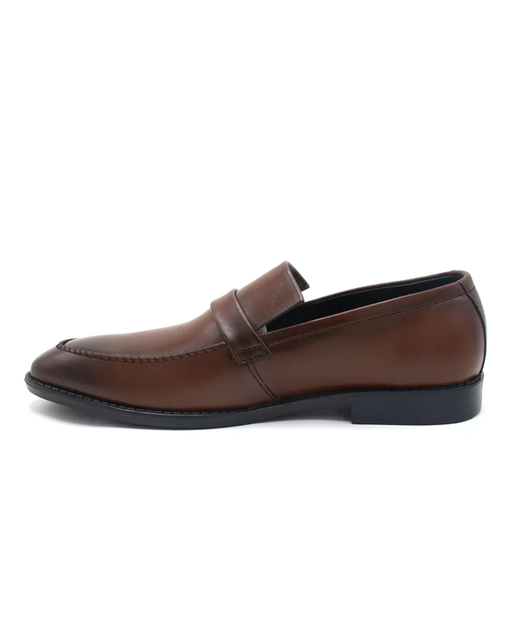 Eminent Comfortable Slip-On Leather Moccasins  - Mustard, Men's Formal Shoes, Eminent, Chase Value