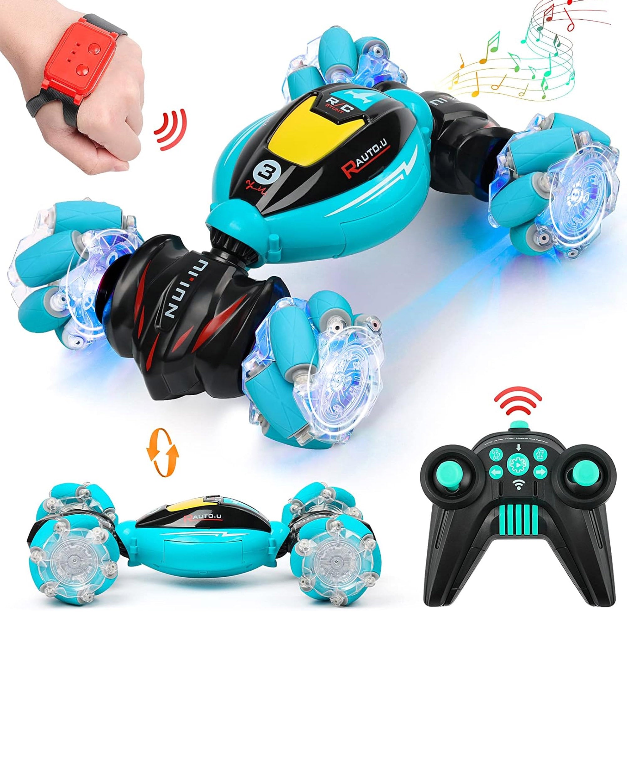 Remote Control 4WD Stunt Car