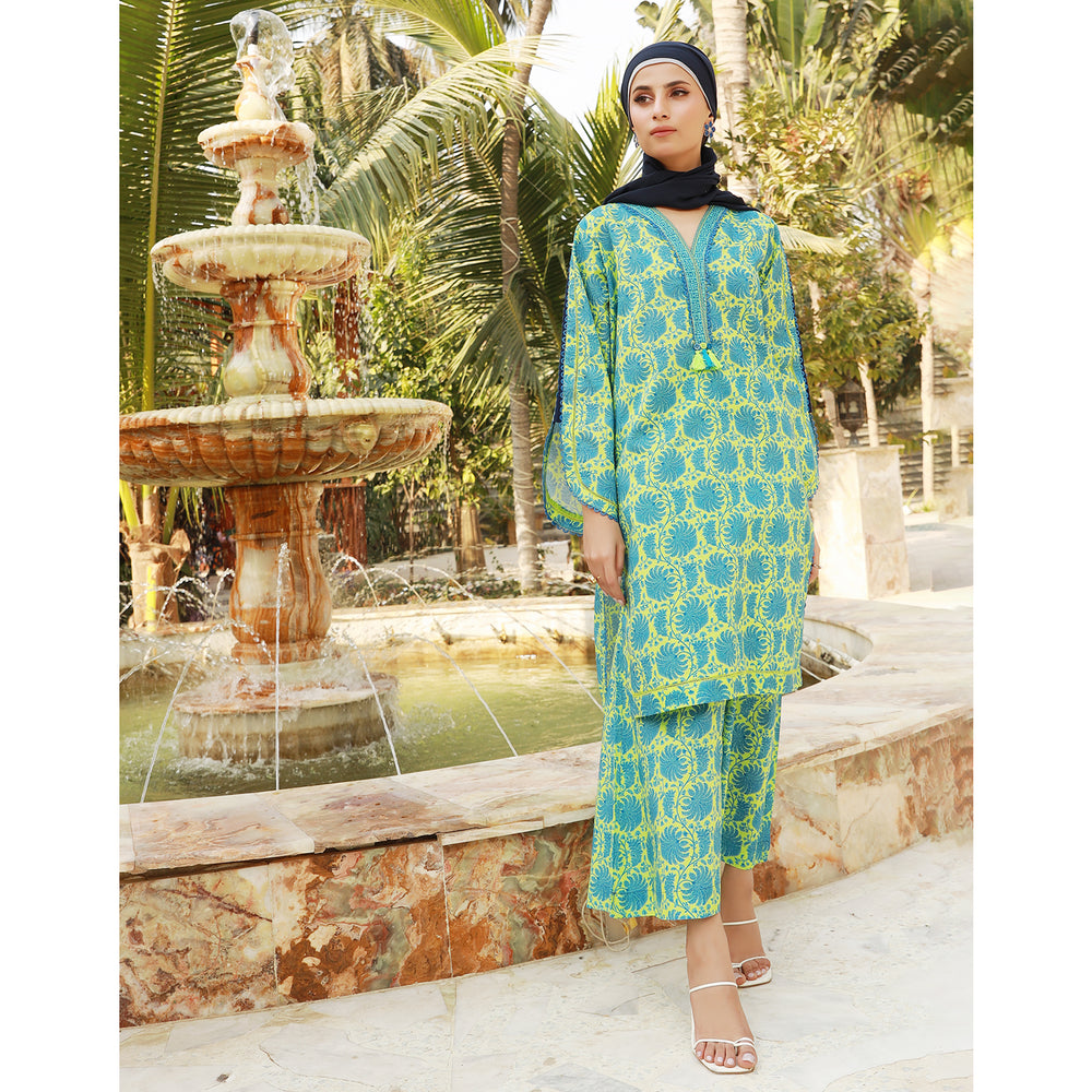 Eminent Printed Doriya Lawn Unstitched Kurti - 4, Women, Unstitched Kurti, Eminent, Chase Value