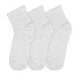 Men’s 3Pcs Ankle Socks - White, Men's Socks, Chase Value, Chase Value