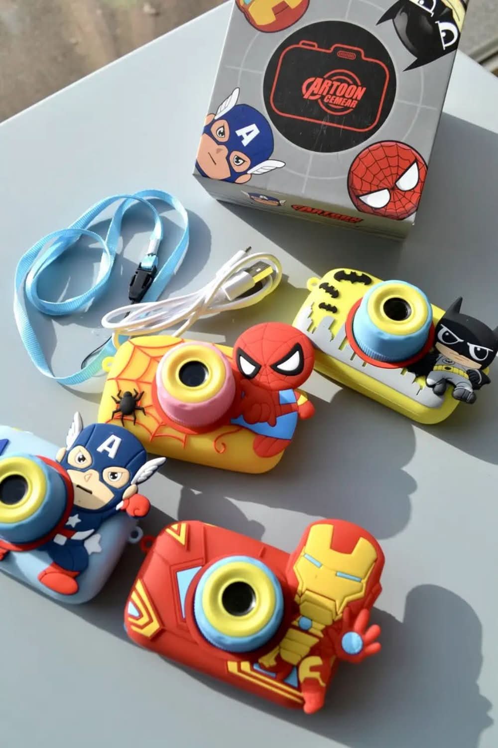 Cute Toy Camera for Kids Fun & Easy Selfie Camera with Filters and Games, Battery Operated Toys, Chase Value, Chase Value