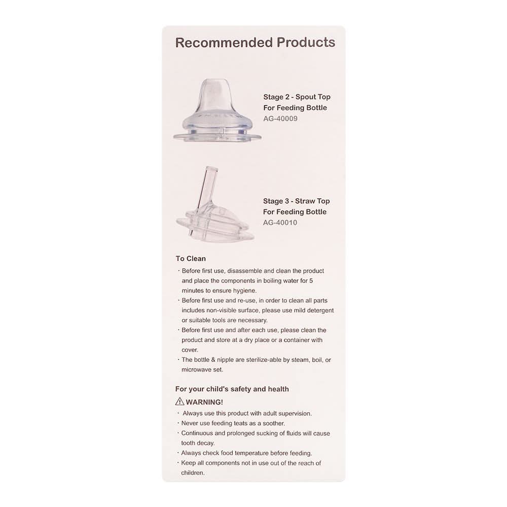Farlin Wide Neck Natural Feeding Bottle, NF-805, 300ml, Feeding Supplies, Farlin, Chase Value