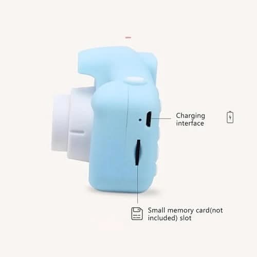 Cute Toy Camera for Kids Fun & Easy Selfie Camera with Filters and Games, Battery Operated Toys, Chase Value, Chase Value