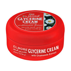 Elmore Glycerine Cream With Chamomile Extract, Non Greasy, 175g, Creams & Lotions, Elmore, Chase Value