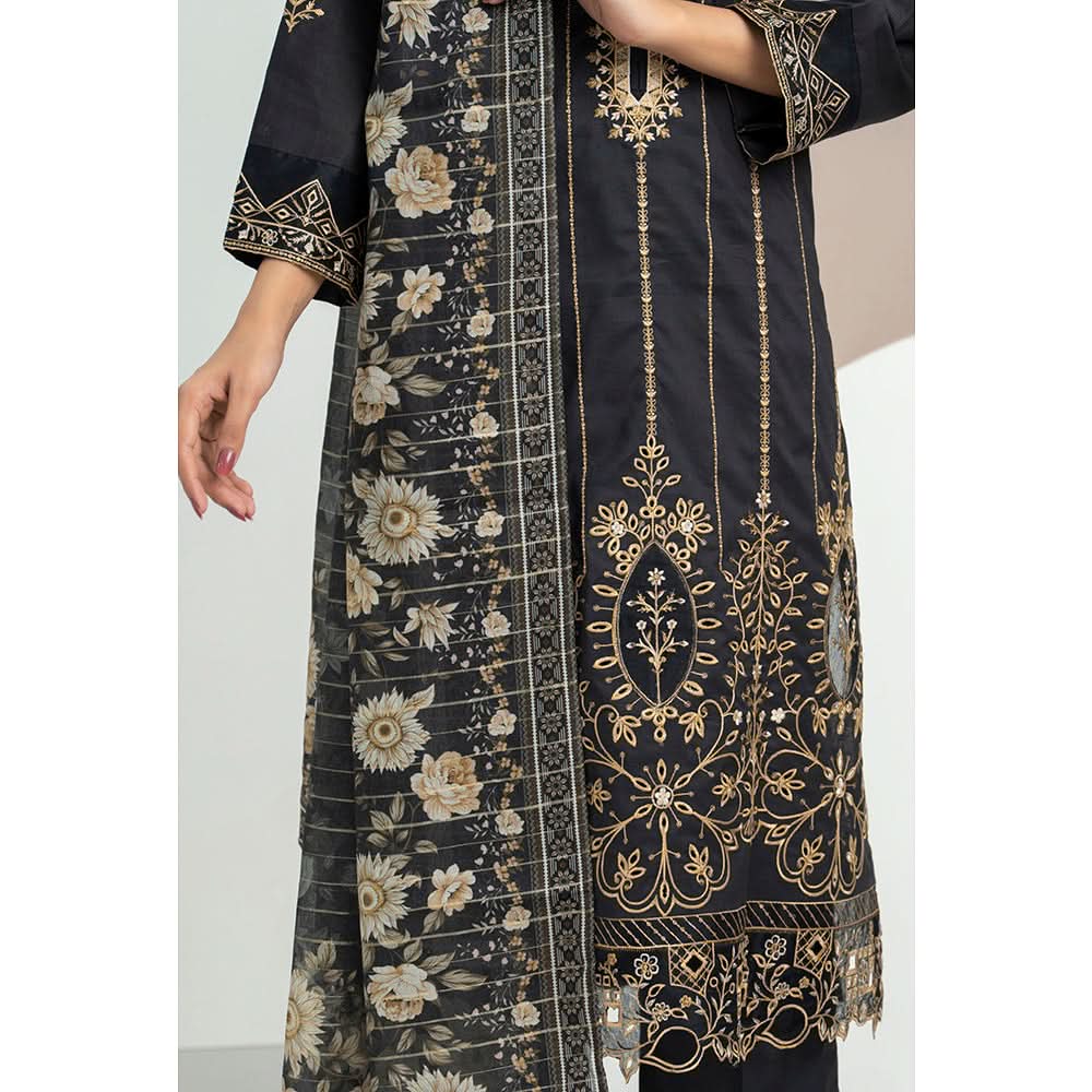 Anmaol Printed Embroidered Unstitched 3pcs Suit - 1012, Women, 3Pcs Shalwar Suit, VS-Daman, Chase Value