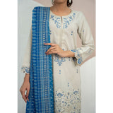 Anmaol Printed Embroidered Unstitched 3pcs Suit - 1013, Women, 3Pcs Shalwar Suit, VS-Daman, Chase Value