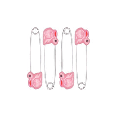 Farlin Safety Pin, 4-Pack, BF-120 - Multi, Feeding Supplies, Farlin, Chase Value