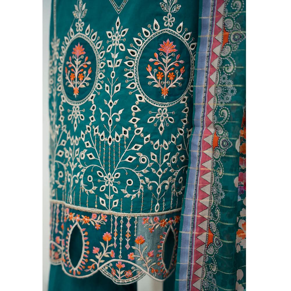Anmaol Printed Embroidered Unstitched 3pcs Suit - 1014, Women, 3Pcs Shalwar Suit, VS-Daman, Chase Value