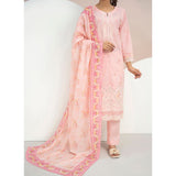 Anmaol Printed Embroidered Unstitched 3pcs Suit - 1015, Women, 3Pcs Shalwar Suit, VS-Daman, Chase Value