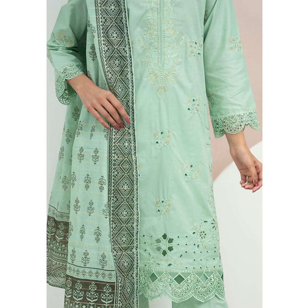Anmaol Printed Embroidered Unstitched 3pcs Suit - 1018, Women, 3Pcs Shalwar Suit, VS-Daman, Chase Value