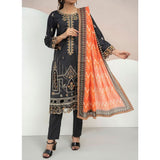 Anmaol Printed Embroidered Unstitched 3pcs Suit - 1019, Women, 3Pcs Shalwar Suit, VS-Daman, Chase Value