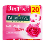 Palmolive Naturals Glow Soap, 3-In-One Pack, 3X145g, Soaps, Palmolive, Chase Value