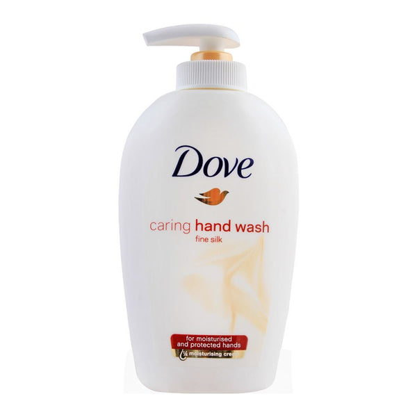 Dove Caring Hand Wash, Fine Silk, 250ml, Hand Wash, Dove, Chase Value