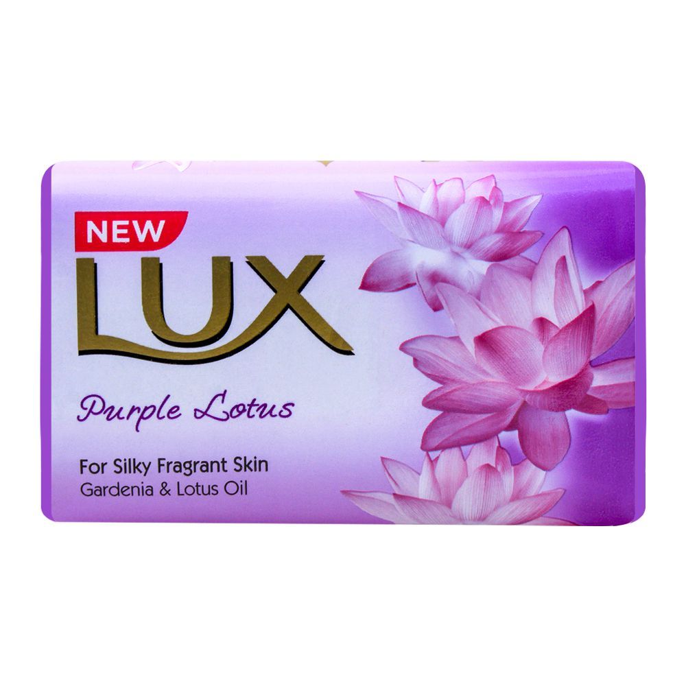 Lux Purple Lotus Gardenia & Lotus Oil Soap 128g, Soaps, Lux, Chase Value