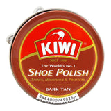 Kiwi Shoe Polish, Dark Tan, 20ml, Men's Shoe Polish, Kiwi, Chase Value