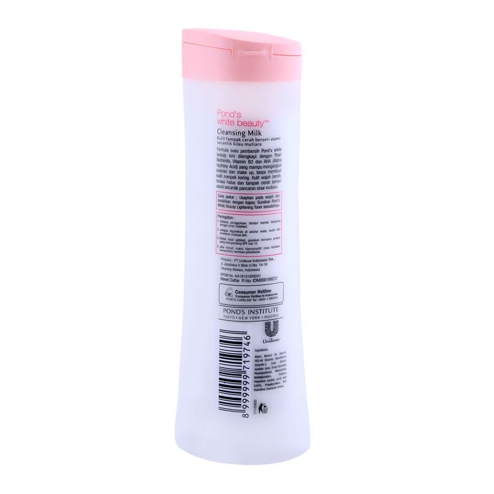 Pond's White Beauty Cleansing Milk 150ml, Scrubs, Pond's, Chase Value