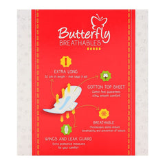 Butterfly Breathables Ultra Thin Extra Large 10-Pack
