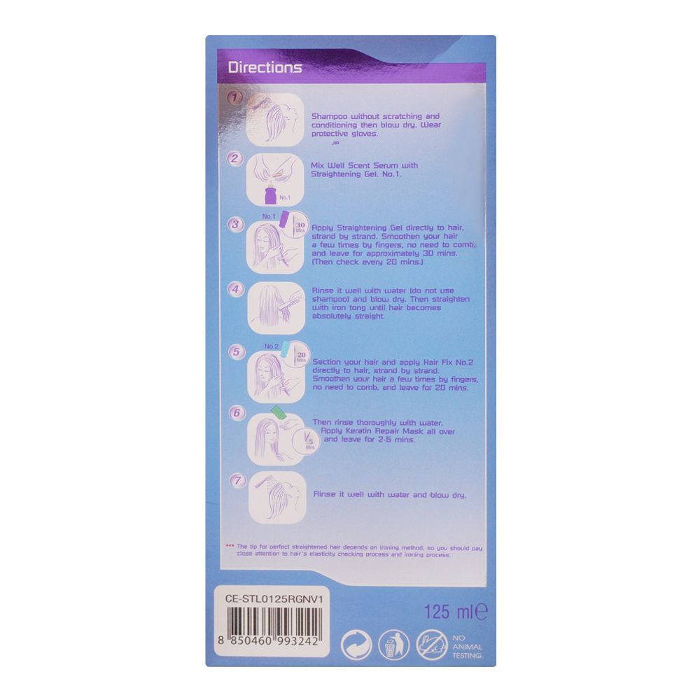 Lolane Straight Off Rebonding Gel, For Strong & Normal Hair, 125ml, Hair Treatments, Lolane, Chase Value