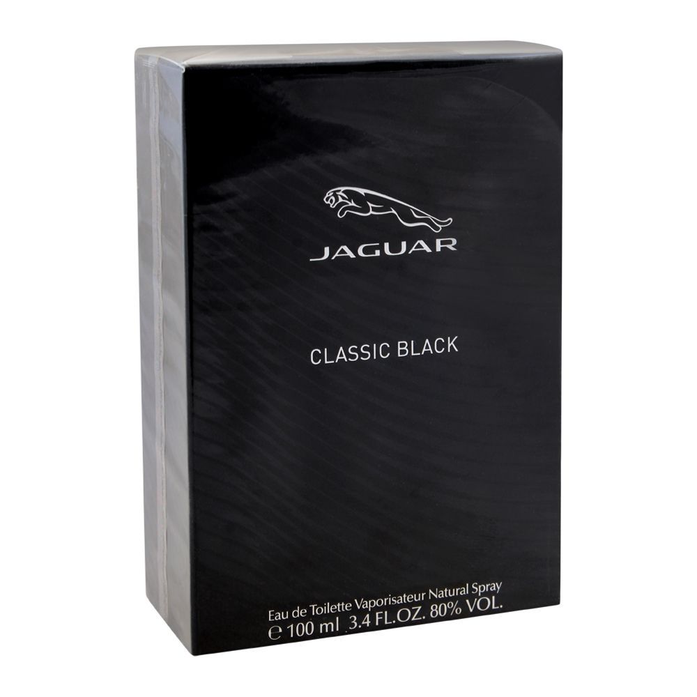 Jaguar Classic Black Men EDT -100ml, Men Perfumes, Jaguar, Chase Value