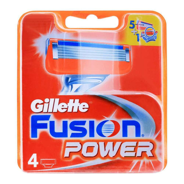 Gillette Fusion Power Razor Blades, 4-Pack