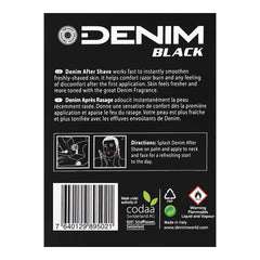 Denim Black After Shave, 100ml, After Shaves, Denim, Chase Value