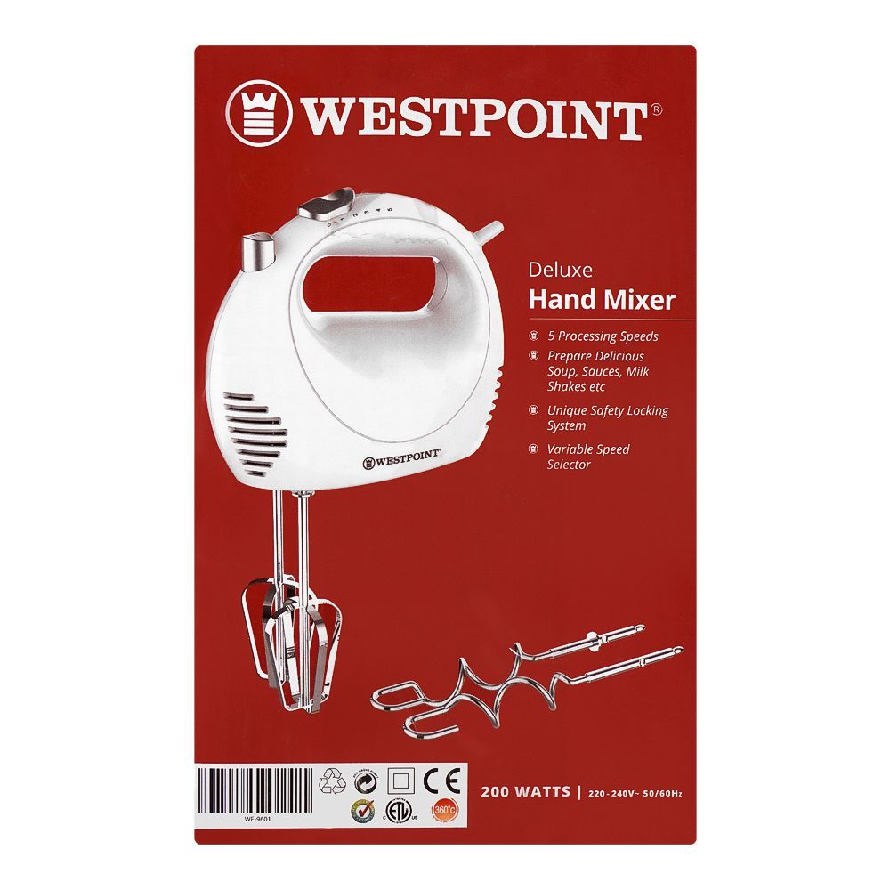 West Point Deluxe Hand Mixer, WF-9601, Coffee Maker & Kettle, Westpoint, Chase Value