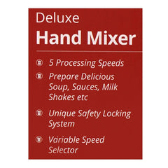 West Point Deluxe Hand Mixer, WF-9601