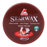 Yuppies Star Wax Shoe Polish Brown 48ml, Men's Shoe Polish, Yuppies, Chase Value