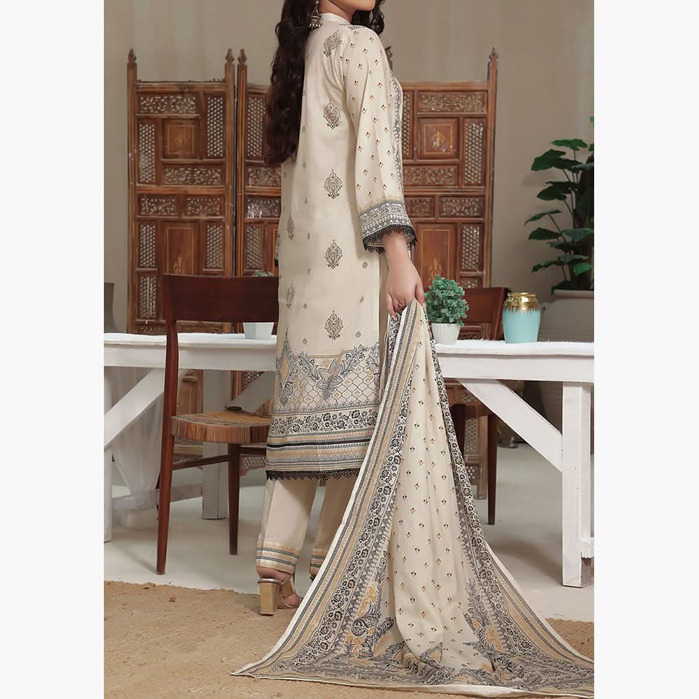 VS Malhar Cambric Printed Unstitched 3Pcs Suit V-1, Women, 3Pcs Shalwar Suit, VS Textiles, Chase Value