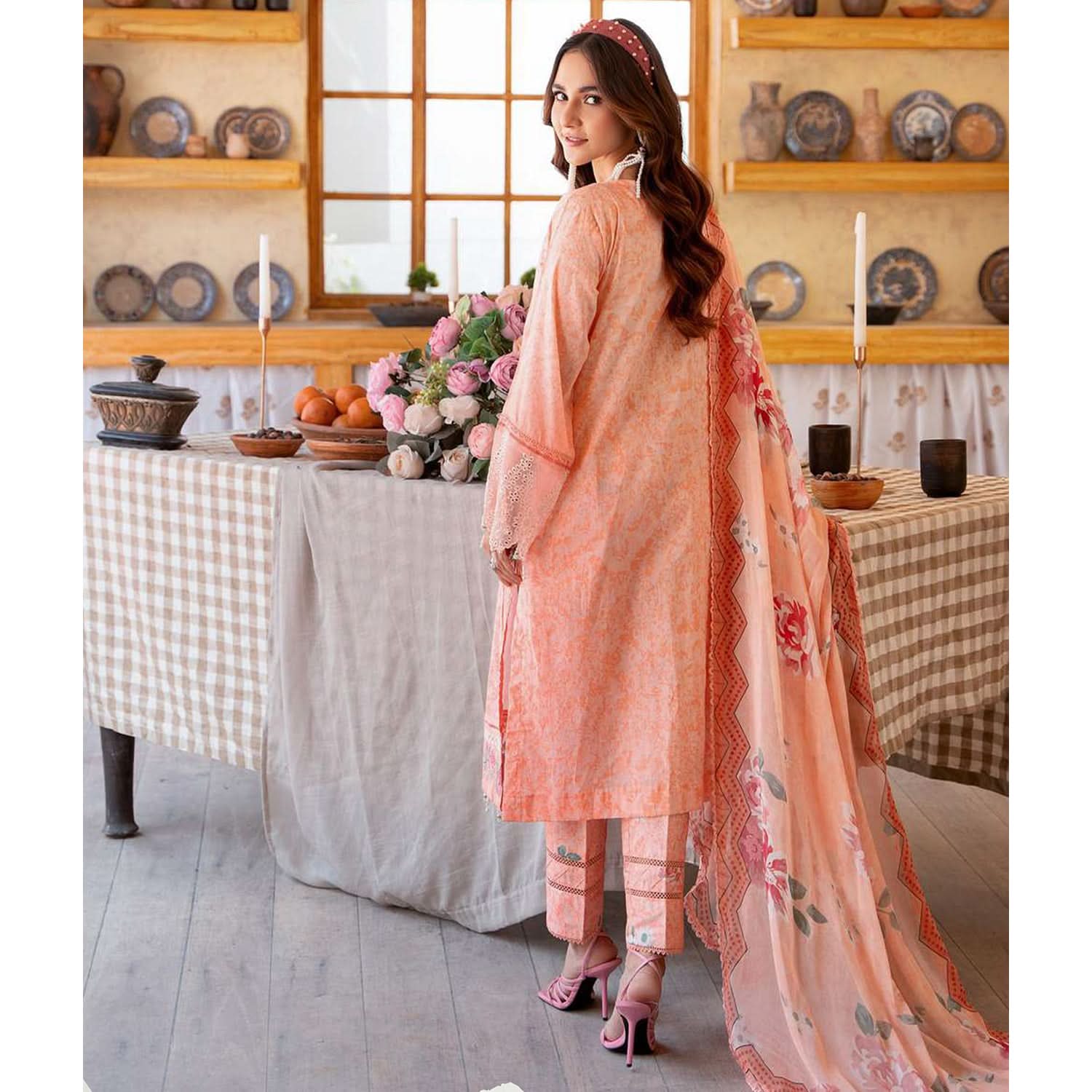 Sunshine Bloom By Al Zohaib Print Kari Lawn Unstitched 3 pcs Suit - 10, Women, 3Pcs Shalwar Suit, Al-Zohaib Textiles, Chase Value