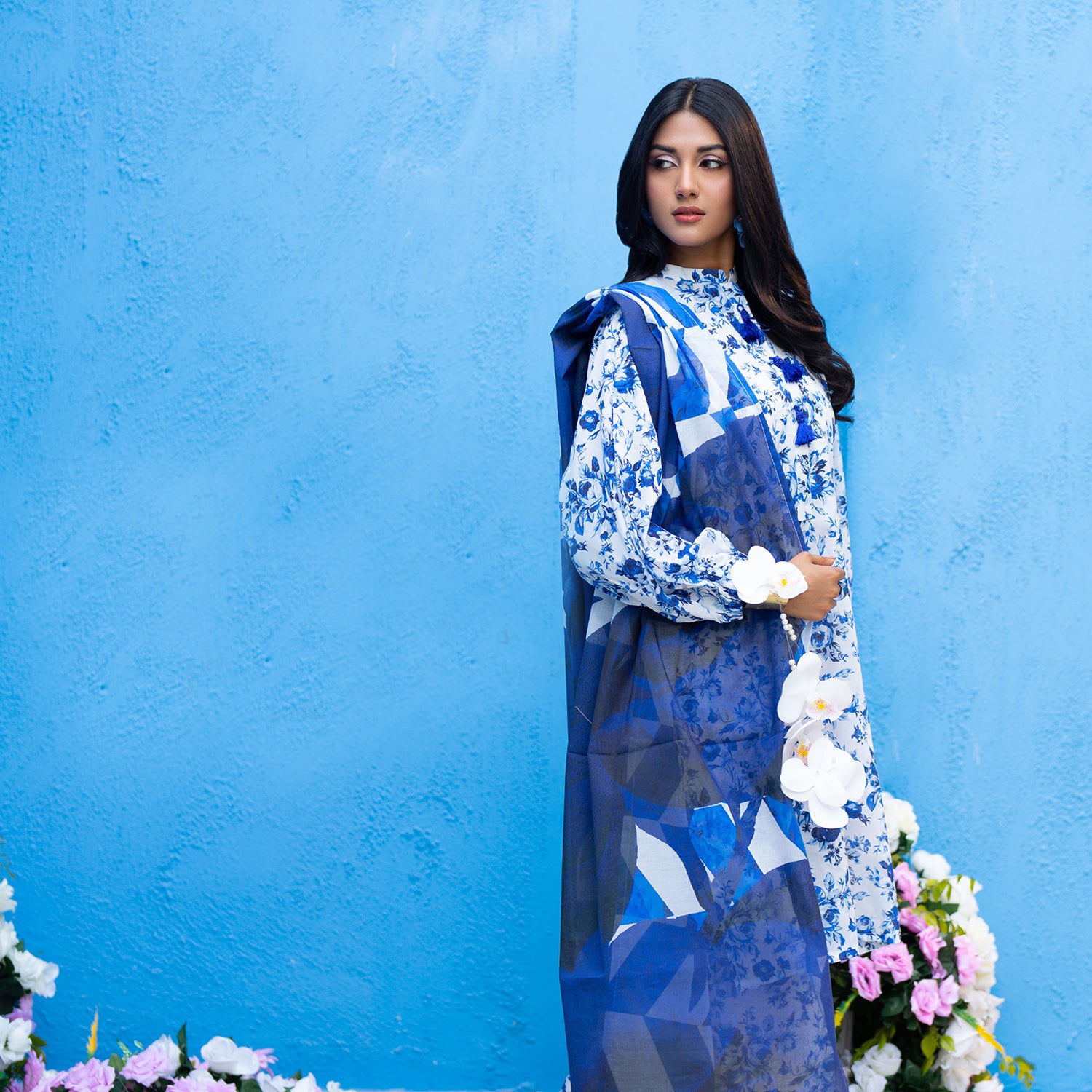 Salina Separates By Regalia Printed Lawn Unstitched 3Pcs Suit V-2 - 10, Women, 3Pcs Shalwar Suit, Regalia Textiles, Chase Value