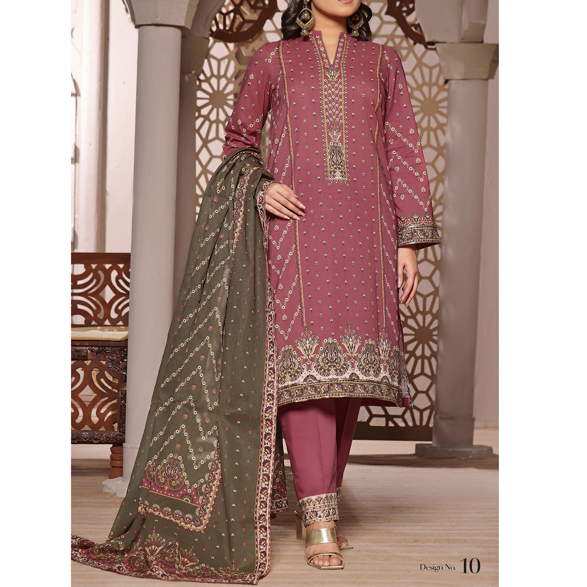 Ayesha Alishba By VS Textile Printed Lawn Unstitched 3Pcs Suit - 590, Women, 3Pcs Shalwar Suit, VS Textile, Chase Value