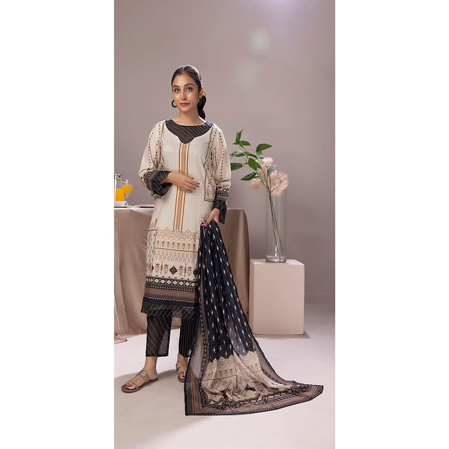 Salina Weaving Dobby By Regalia Printed Lawn Unstitched 3 Pcs Suit - 10, Women, 3Pcs Shalwar Suit, Regalia Textiles, Chase Value