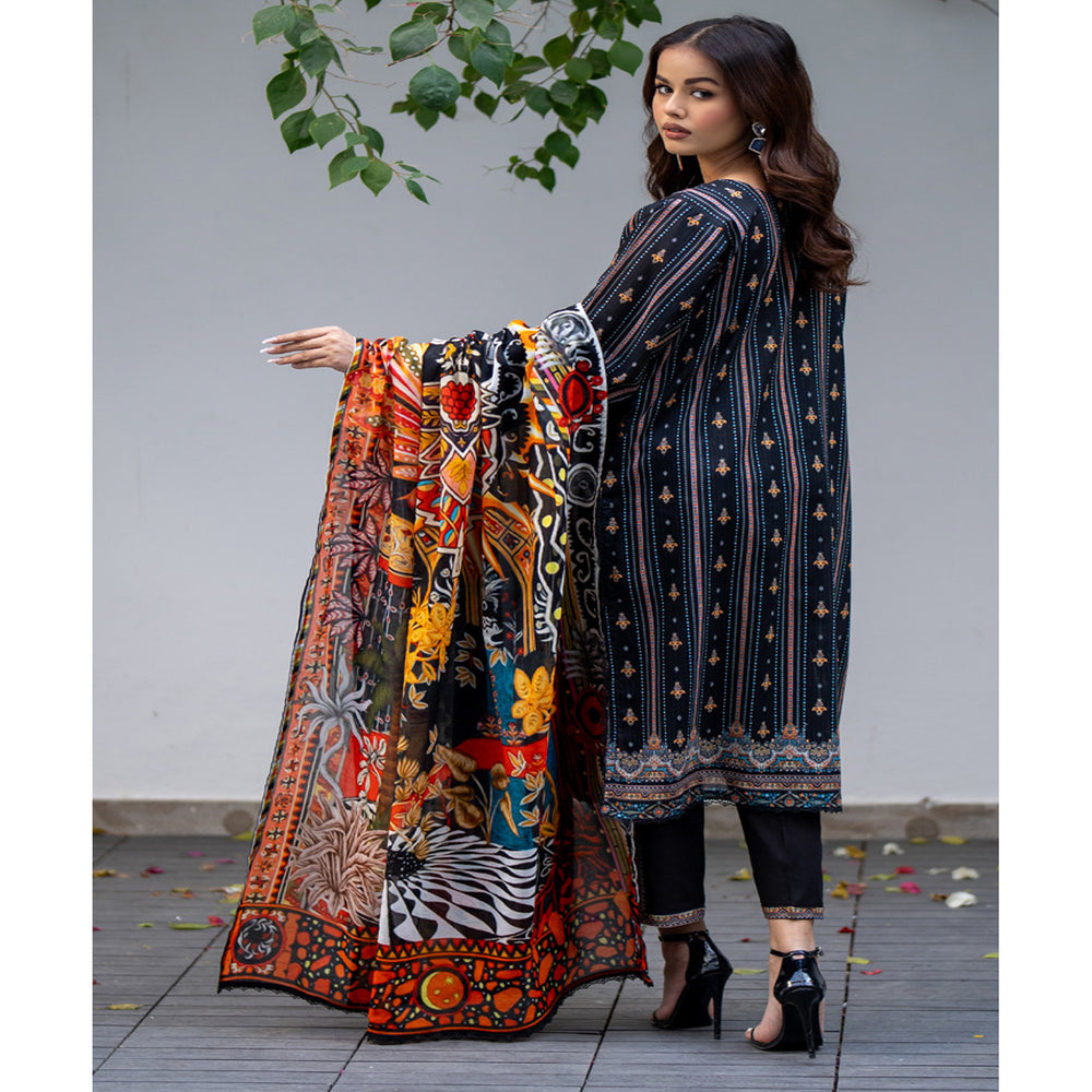 Salina Unstitched Lawn Digital Printed 3 Pcs Suit - 10, Women, 3Pcs Shalwar Suit, Regalia Textiles, Chase Value