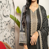 VS Daman Cambric Unstitched 3pcs Suit - 606-B, Women, 3Pcs Shalwar Suit, VS Textile, Chase Value