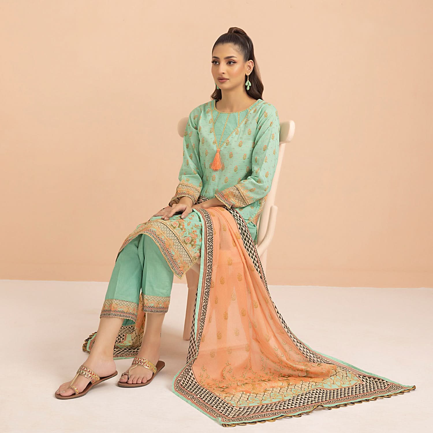 Salina Jacquard By Regalia Textile Printed Unstitched 3 Pcs Suit - 10, Women, 3Pcs Shalwar Suit, Regalia Textiles, Chase Value