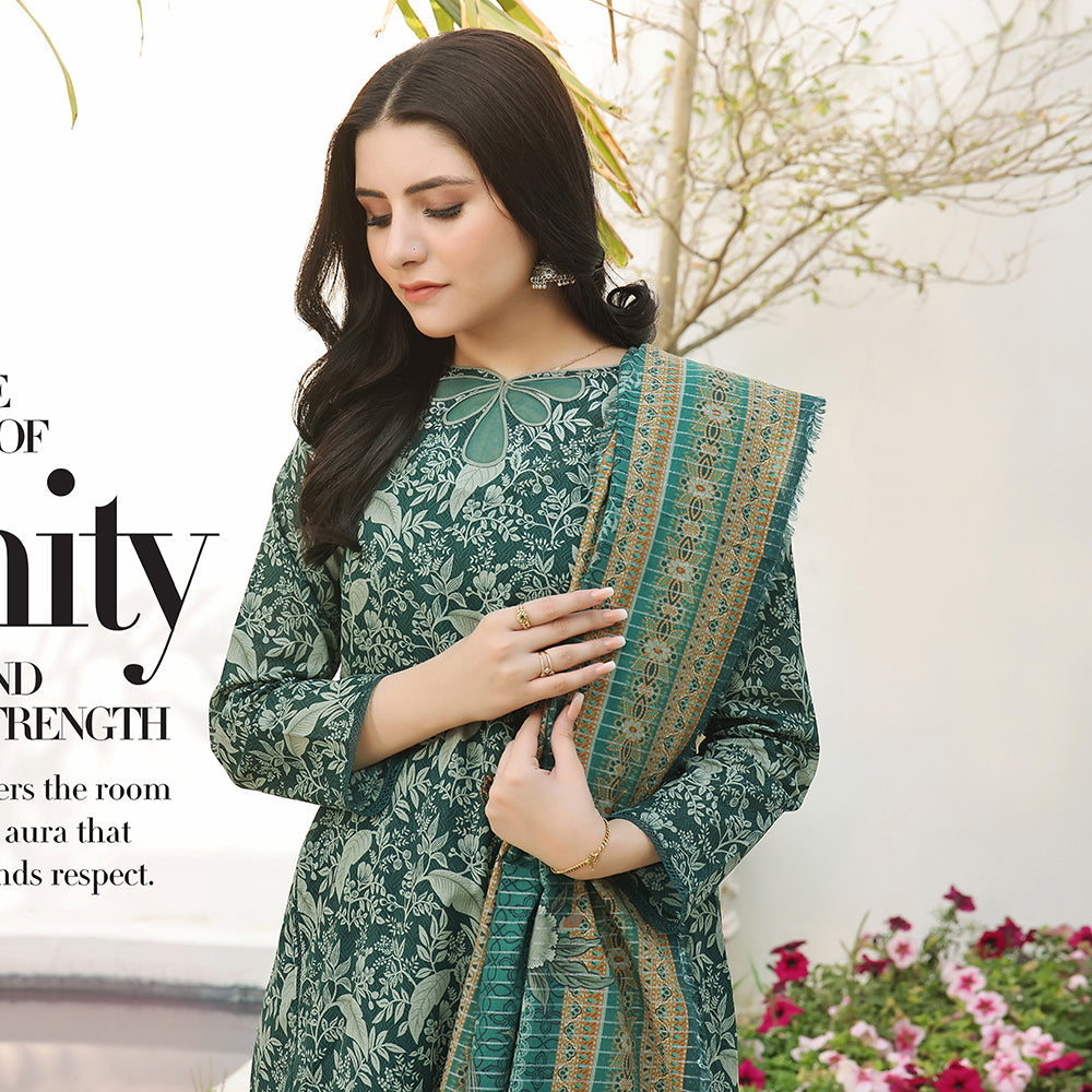 Bin Hameed Shalizeh Lawn Printed CO-Ords Unstitched 3Pcs Suit - 10, Women, 3Pcs Shalwar Suit, Rana Arts, Chase Value