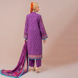 Eminent Embroidered lawn Digital Printed 3 pcs Suit - S24Lpe3P01, Women, Unstitched Kurti, Eminent, Chase Value