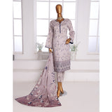 3D Daman kari By MI Creation Printed Lawn With Embroidered Unstitched 3Pcs Suit - 2, Women, 3Pcs Shalwar Suit, MI Creation, Chase Value