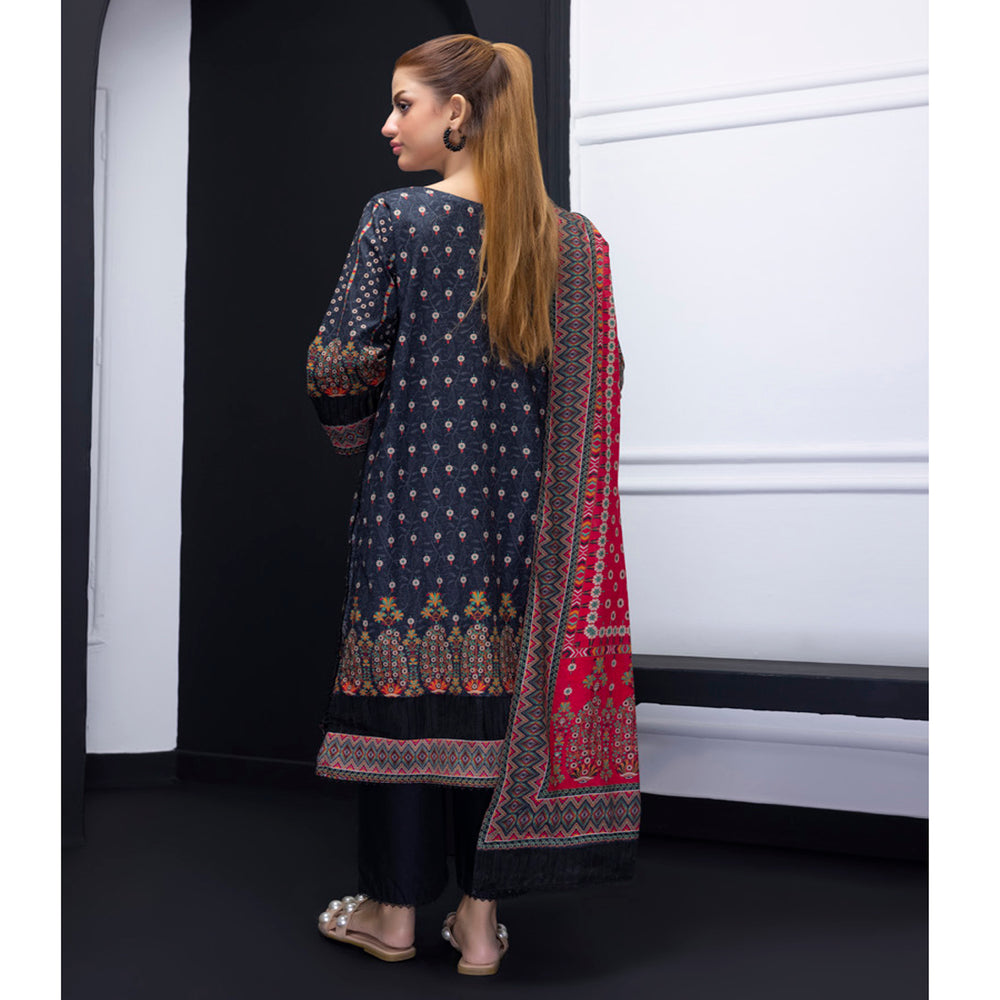 Salina Weaving Dobby By Regalia Lawn Printed Unstitched 3Pcs Suit V-2 - 10, Women, 3Pcs Shalwar Suit, Regalia Textiles, Chase Value