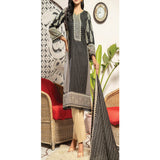 VS Daman Cambric Unstitched 3pcs Suit - 606-B, Women, 3Pcs Shalwar Suit, VS Textile, Chase Value