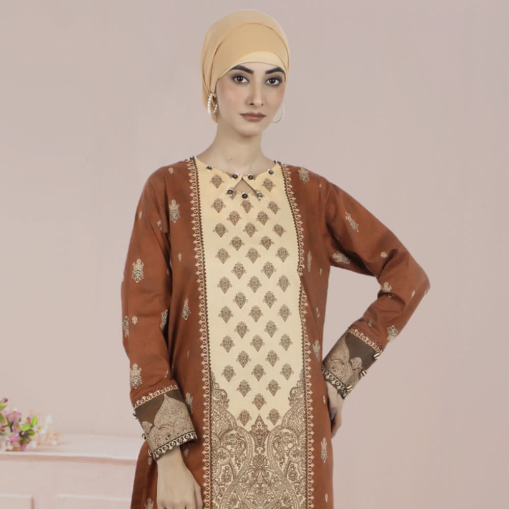 Eminent Women's Un-stitched 2pc Co-Ord Set, Women, 2Pcs Shalwar Suit, Eminent, Chase Value