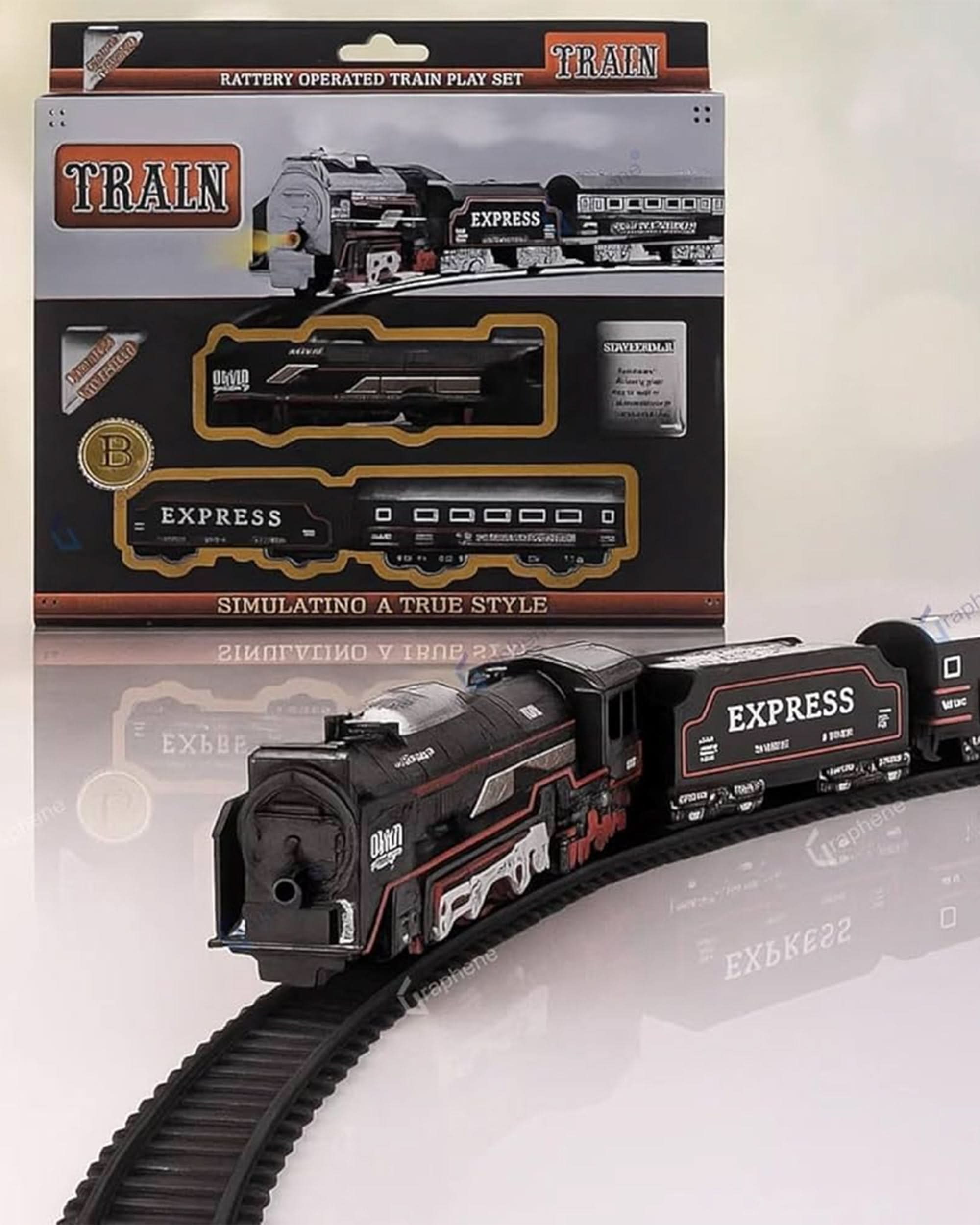 Battery Operated TRAIN With LIGHT, Musical Toys, Chase Value, Chase Value